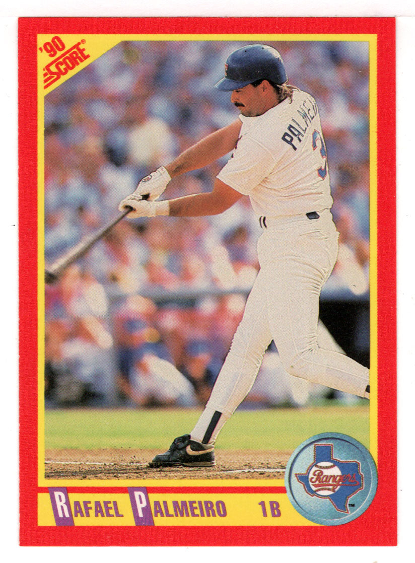 Rafael Palmeiro - Texas Rangers (MLB Baseball Card) 1990 Score # 405 Mint
