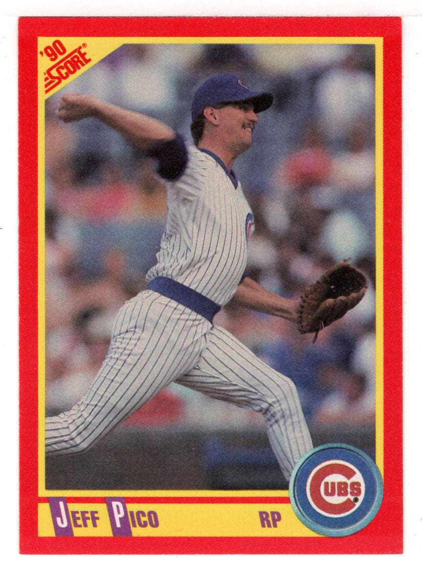 Jeff Pico - Chicago Cubs (MLB Baseball Card) 1990 Score # 428 Mint