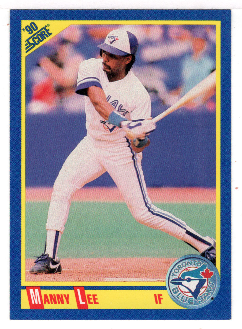Manny Lee - Toronto Blue Jays (MLB Baseball Card) 1990 Score # 482 Mint