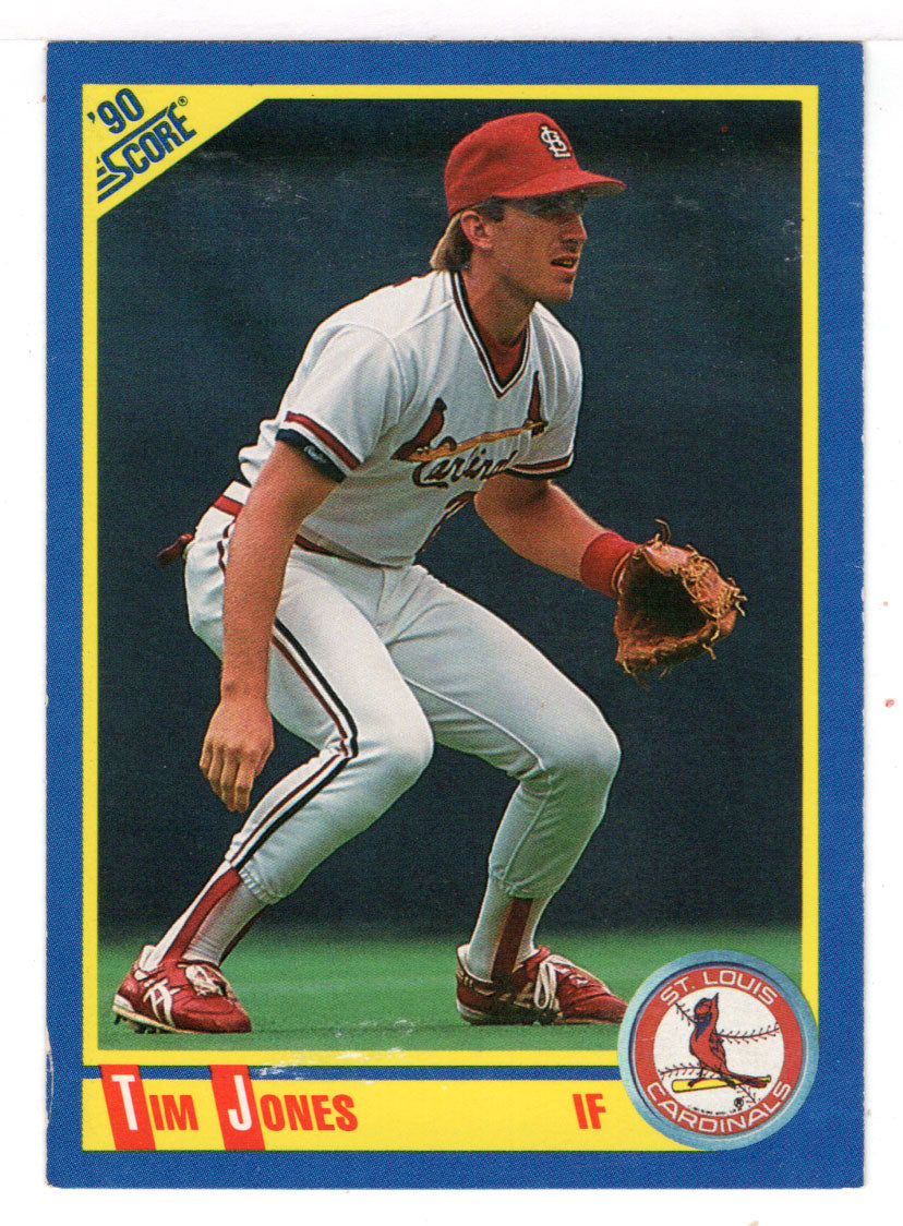 Tim Jones - St. Louis Cardinals (MLB Baseball Card) 1990 Score # 579 Mint