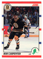 Bob Carpenter - Boston Bruins (NHL Hockey Card) 1990-91 Score Canadian Bilingual # 16 Mint