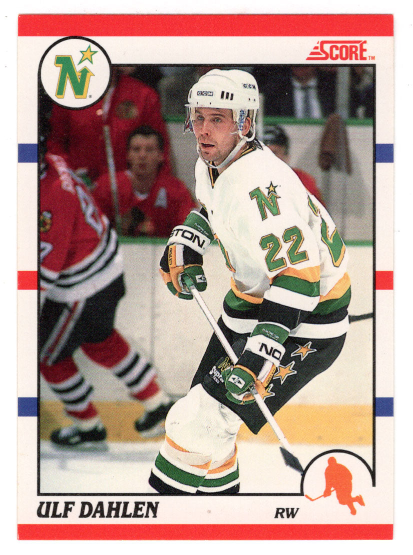Ulf Dahlen - Minnesota North Stars (NHL Hockey Card) 1990-91 Score Canadian Bilingual # 22 Mint
