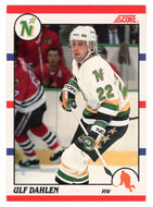 Ulf Dahlen - Minnesota North Stars (NHL Hockey Card) 1990-91 Score Canadian Bilingual # 22 Mint