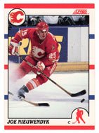Joe Nieuwendyk - Calgary Flames (NHL Hockey Card) 1990-91 Score Canadian Bilingual # 30 Mint