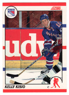 Kelly Kisio - New York Rangers (NHL Hockey Card) 1990-91 Score Canadian Bilingual # 37 Mint