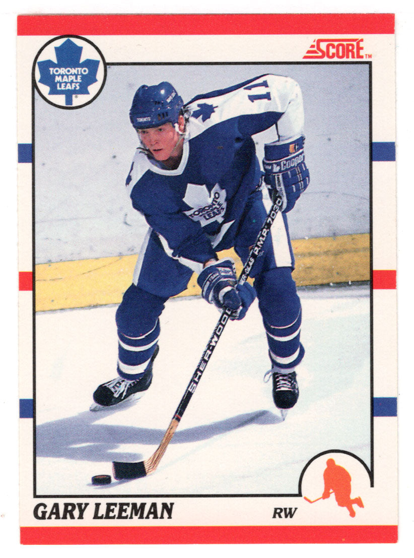 Gary Leeman - Toronto Maple Leafs (NHL Hockey Card) 1990-91 Score # 40 Mint