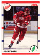 Shawn Burr - Detroit Red Wings (NHL Hockey Card) 1990-91 Score Canadian Bilingual # 49 Mint