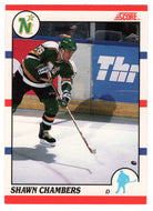 Shawn Chambers - Minnesota North Stars (NHL Hockey Card) 1990-91 Score Canadian Bilingual # 57 Mint