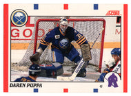 Daren Puppa - Buffalo Sabres (NHL Hockey Card) 1990-91 Score Canadian Bilingual # 60 Mint