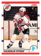 Slava Fetisov RC - New Jersey Devils (NHL Hockey Card) 1990-91 Score Canadian Bilingual # 62 Mint