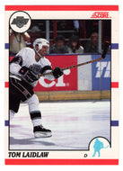 Tom Laidlaw - Los Angeles Kings (NHL Hockey Card) 1990-91 Score Canadian Bilingual # 69 Mint