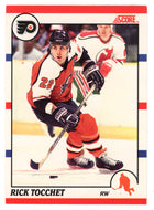 Rick Tocchet - Philadelphia Flyers (NHL Hockey Card) 1990-91 Score Canadian Bilingual # 80 Mint