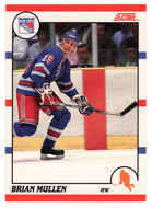 Brian Mullen - New York Rangers (NHL Hockey Card) 1990-91 Score Canadian Bilingual # 84 Mint