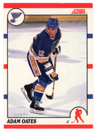 Adam Oates - St. Louis Blues (NHL Hockey Card) 1990-91 Score Canadian Bilingual # 85 Mint