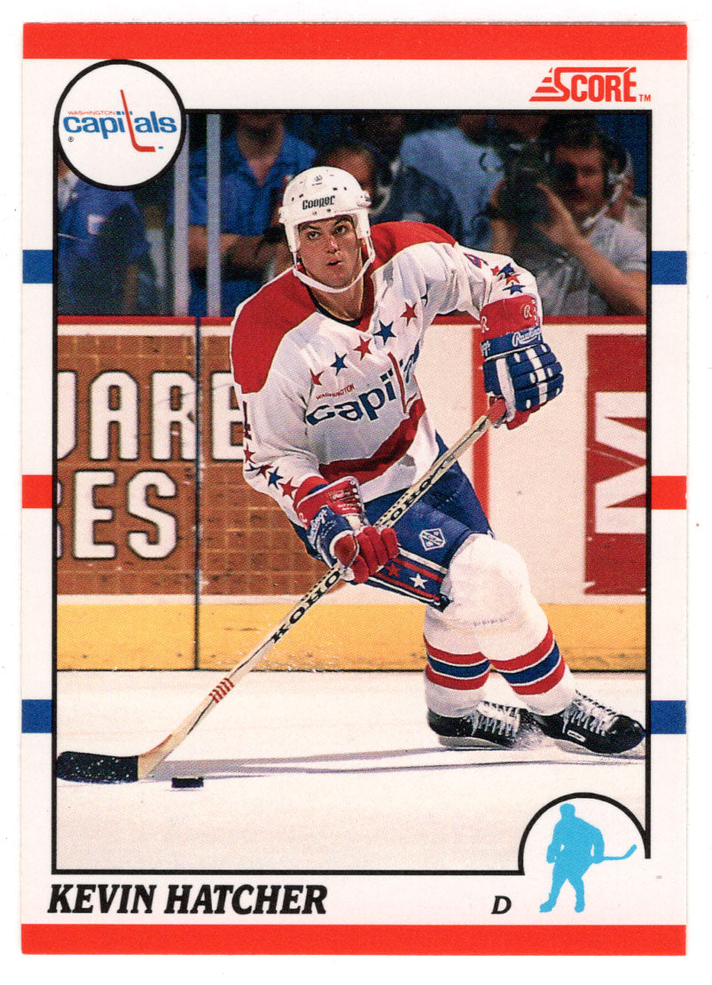 Kevin Hatcher - Washington Capitals (NHL Hockey Card) 1990-91 Score # 90 Mint