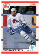 Curtis Leschyshyn RC - Quebec Nordiques (NHL Hockey Card) 1990-91 Score Canadian Bilingual # 92 Mint