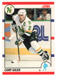 Curt Giles - Minnesota North Stars (NHL Hockey Card) 1990-91 Score Canadian Bilingual # 94 Mint