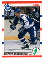 Vincent Damphousse - Toronto Maple Leafs (NHL Hockey Card) 1990-91 Score Canadian Bilingual # 95 Mint