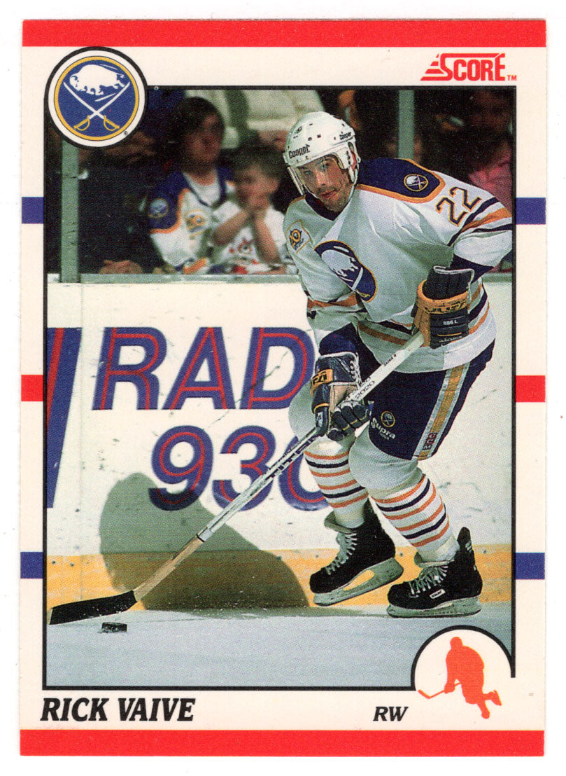 Rick Vaive - Buffalo Sabres (NHL Hockey Card) 1990-91 Score Canadian Bilingual # 103 Mint