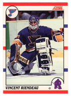 Vincent Riendeau RC - St. Louis Blues (NHL Hockey Card) 1990-91 Score Canadian Bilingual # 107 Mint