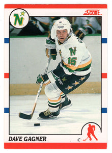 Dave Gagner - Minnesota North Stars (NHL Hockey Card) 1990-91 Score Canadian Bilingual # 108 Mint