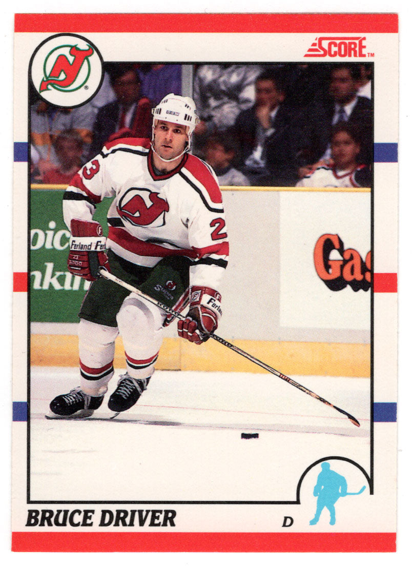 Bruce Driver - New Jersey Devils (NHL Hockey Card) 1990-91 Score # 109 Mint