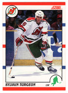 Sylvain Turgeon - New Jersey Devils (NHL Hockey Card) 1990-91 Score Canadian Bilingual # 116 Mint