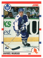 Daniel Marois - Toronto Maple Leafs (NHL Hockey Card) 1990-91 Score Canadian Bilingual # 122 Mint