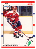 Geoff Courtnall - Washington Capitals (NHL Hockey Card) 1990-91 Score # 124 Mint