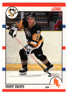 Tony Tanti - Pittsburgh Penguins (NHL Hockey Card) 1990-91 Score Canadian Bilingual # 137 Mint