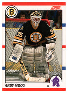 Andy Moog - Boston Bruins (NHL Hockey Card) 1990-91 Score # 140 Mint