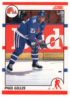 Paul Gillis - Quebec Nordiques (NHL Hockey Card) 1990-91 Score Canadian Bilingual # 141 Mint