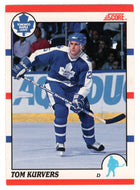 Tom Kurvers - Toronto Maple Leafs (NHL Hockey Card) 1990-91 Score Canadian Bilingual # 142 Mint