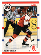 Ron Sutter - Philadelphia Flyers (NHL Hockey Card) 1990-91 Score Canadian Bilingual # 153 Mint