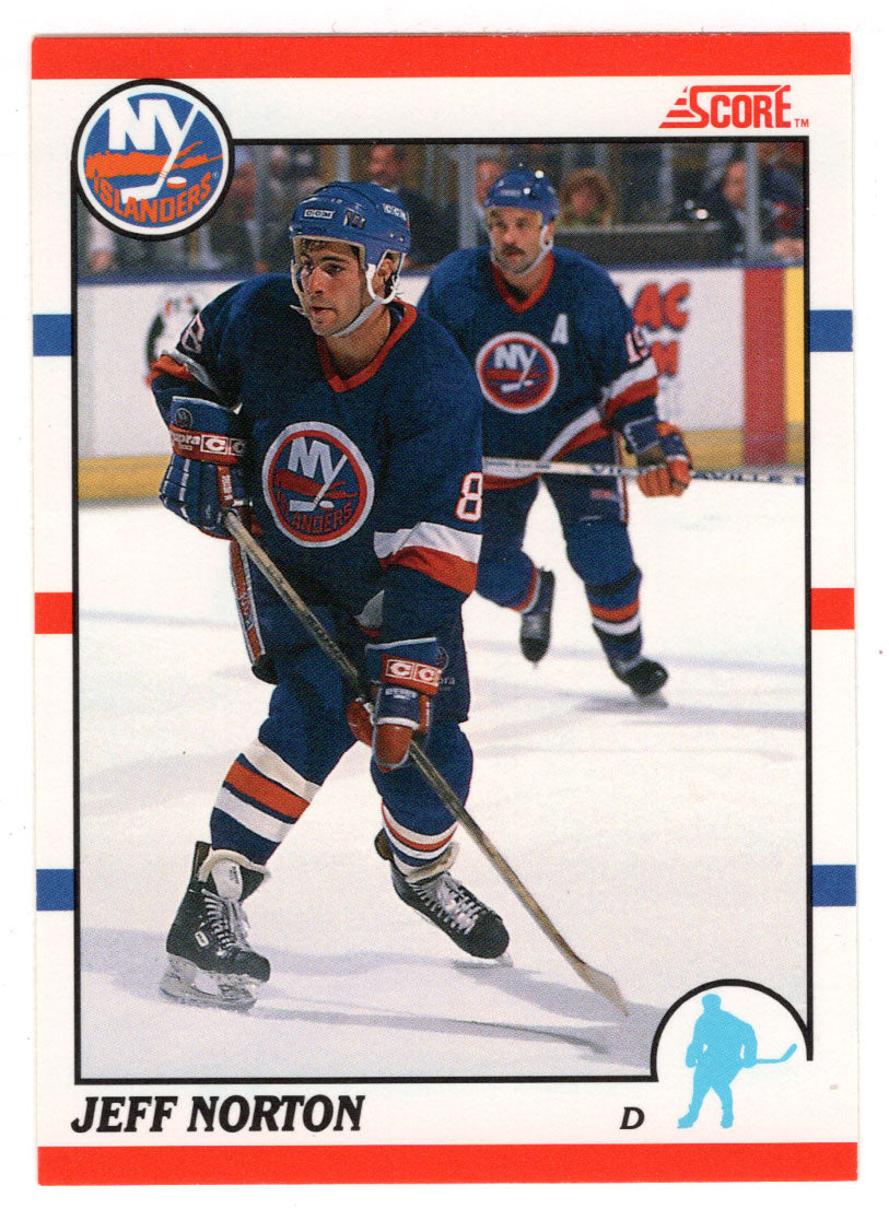 Jeff Norton - New York Islanders (NHL Hockey Card) 1990-91 Score Canadian Bilingual # 157 Mint