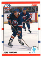 Jeff Norton - New York Islanders (NHL Hockey Card) 1990-91 Score Canadian Bilingual # 157 Mint