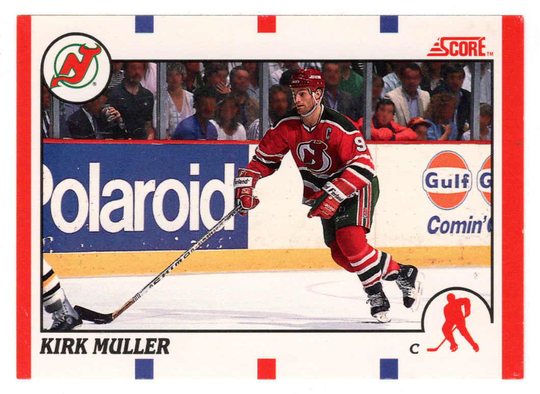 Kirk Muller - New Jersey Devils (NHL Hockey Card) 1990-91 Score Canadian Bilingual # 160 Mint
