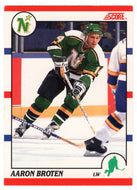 Aaron Broten - Minnesota North Stars (NHL Hockey Card) 1990-91 Score Canadian Bilingual # 162 Mint