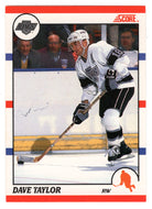 Dave Taylor - Los Angeles Kings (NHL Hockey Card) 1990-91 Score Canadian Bilingual # 166 Mint