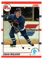 Craig Wolanin RC - Quebec Nordiques (NHL Hockey Card) 1990-91 Score # 167 Mint