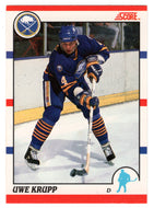 Uwe Krupp - Buffalo Sabres (NHL Hockey Card) 1990-91 Score # 169 Mint