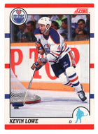 Kevin Lowe - Edmonton Oilers (NHL Hockey Card) 1990-91 Score Canadian Bilingual # 170 Mint