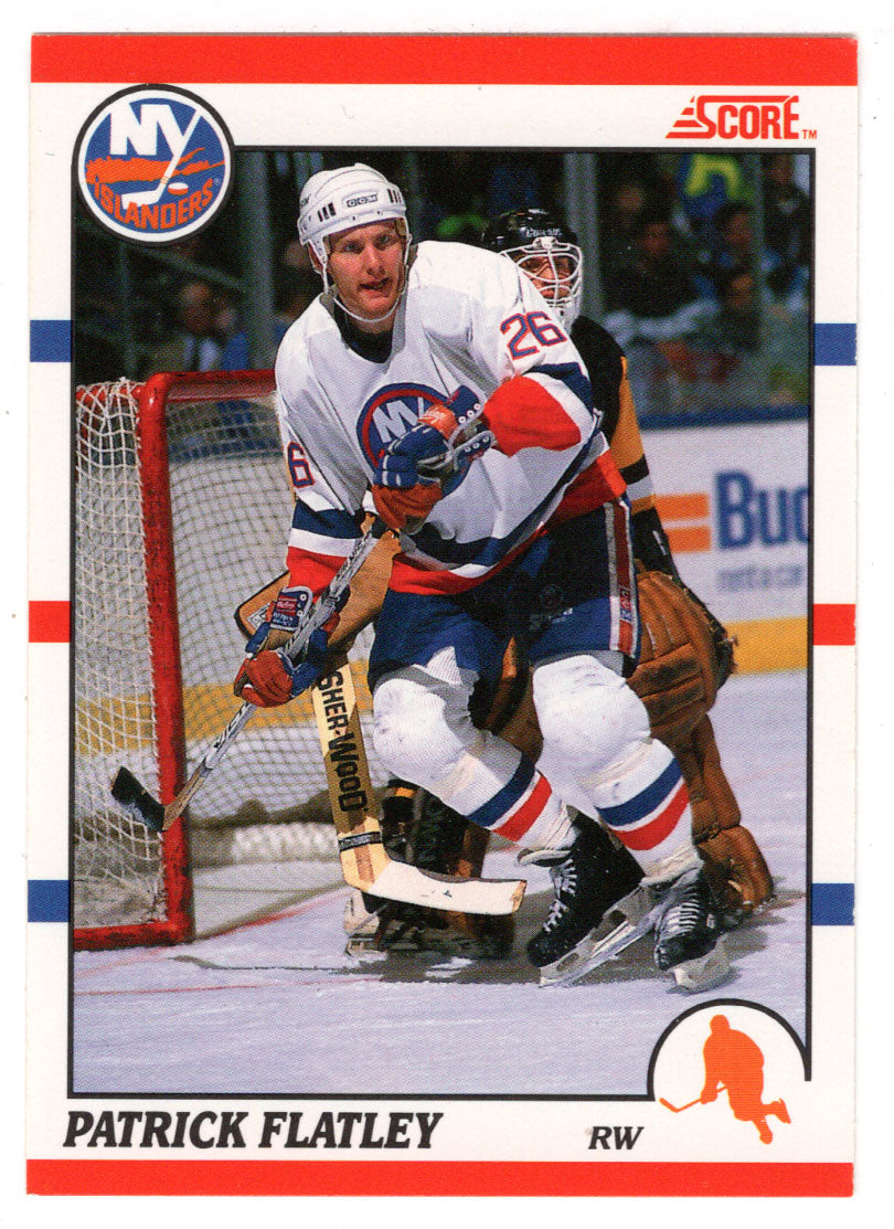 Pat Flatley - New York Islanders (NHL Hockey Card) 1990-91 Score Canadian Bilingual # 174 Mint