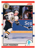 Allen Pederson - Boston Bruins (NHL Hockey Card) 1990-91 Score # 181 Mint