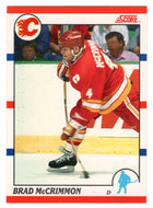 Brad McCrimmon - Calgary Flames (NHL Hockey Card) 1990-91 Score Canadian Bilingual # 184 Mint