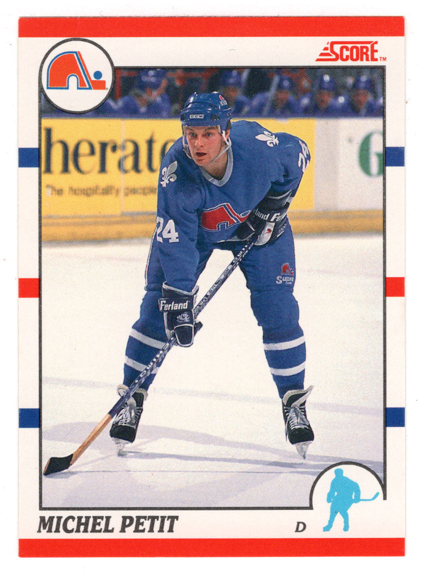 Michel Petit - Quebec Nordiques (NHL Hockey Card) 1990-91 Score # 187 Mint