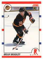Brian Bradley - Vancouver Canucks (NHL Hockey Card) 1990-91 Score # 198 Mint