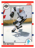 Tim Watters - Los Angeles Kings (NHL Hockey Card) 1990-91 Score Canadian Bilingual # 204 Mint