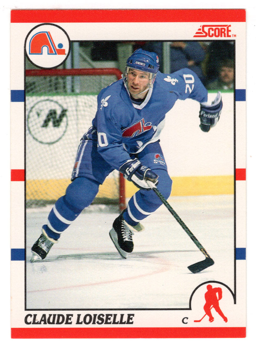Claude Loiselle RC - Quebec Nordiques (NHL Hockey Card) 1990-91 Score # 207 Mint