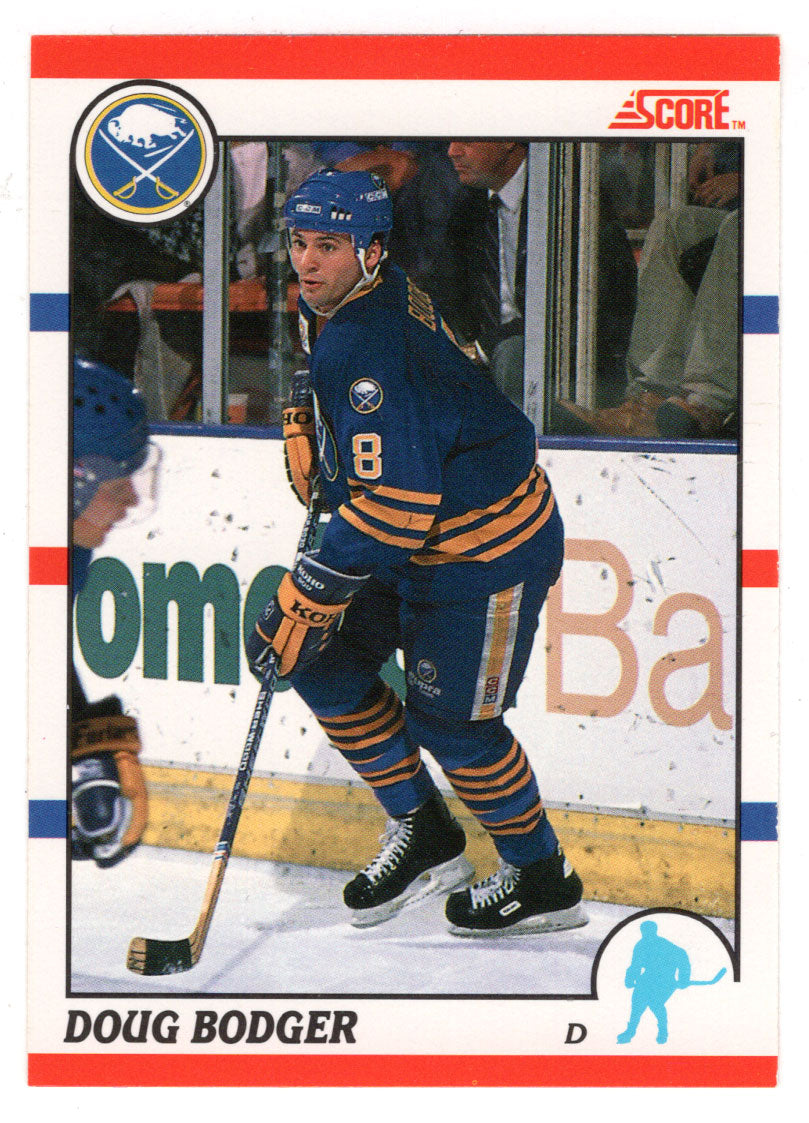 Doug Bodger - Buffalo Sabres (NHL Hockey Card) 1990-91 Score Canadian Bilingual # 211 Mint